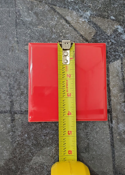 Red Tile 4x4 inches $5.99 sf