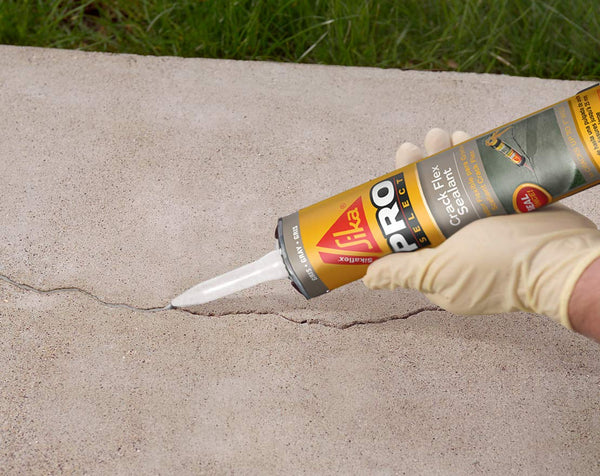 Sikaflex Crack Flex Sealant, Gray, High performance, textured polyurethane sealant