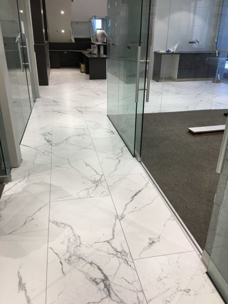 Marble Carrara Porcelain Tile 24" x 48"