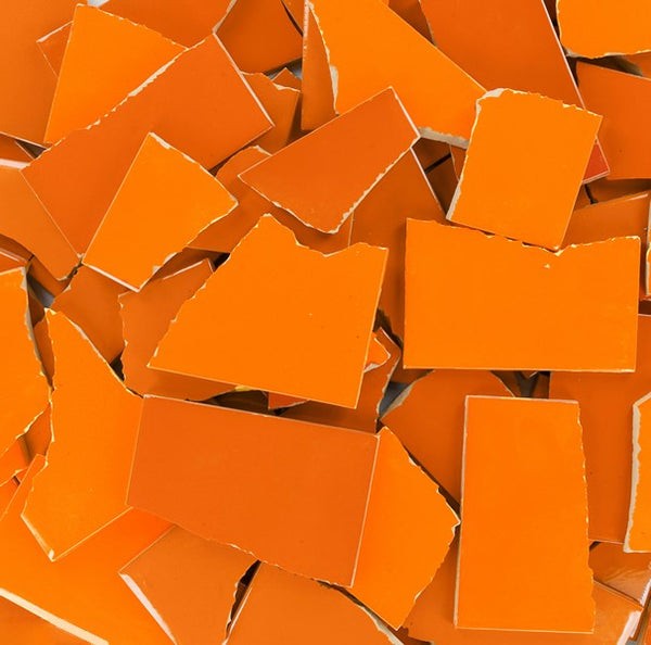 Broken Tile - Craft Mosaic Pieces Decorations Colorful Irregular Broken Porcelain Tiles for Mosaic Making Supplies Broken Ceramic Tile