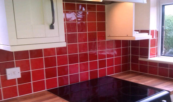 Red Tile 4x4 inches $5.99 sf