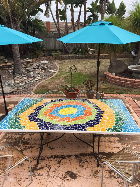 Broken Tile - Craft Mosaic Pieces Decorations Colorful Irregular Broken Porcelain Tiles for Mosaic Making Supplies Broken Ceramic Tile