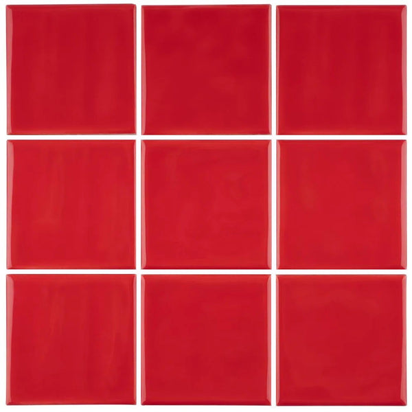Red Tile 4x4 inches $5.99 sf
