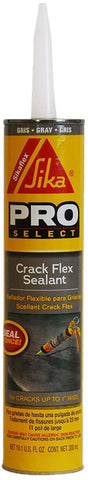 Sikaflex Crack Flex Sealant, Gray, High performance, textured polyurethane sealant